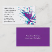 アートギャラリー名刺 名刺 (正面/裏面)