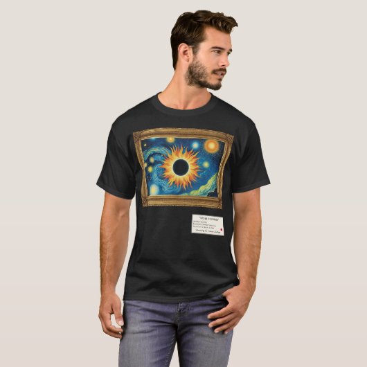 アートギャラリー太陽のEclipse Tシャツ (正面フル)