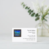 アートギャラリー小売店舗 名刺 (スタンド正面)