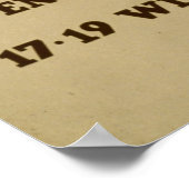 アートギャラリー展示ニュージャージーヴィンテージWPA ポスター (角)