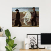 アートクラシック傷つき天使ポスタープリント ポスター (ホームオフィス)