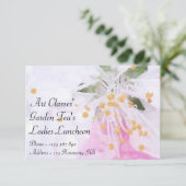 アートクラスレディーランチョンガーデンティーズ 招待状 (スタンド正面)