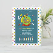 アートクラス招待状 招待状 (スタンド正面)