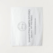 アートクラフトフェアテントカスタムビジネスブースバナー タペストリー (正面)