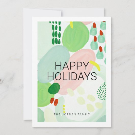 アートクリスマスカード 招待状 (正面)