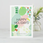 アートクリスマスカード 招待状 (スタンド正面)