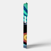 アートクール漫画スタイルガールとビニポップ・アートのルアルバム Case-Mate iPhoneケース (裏面 / 右)