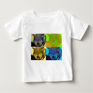 アートグポップ・アートのレーウルフ ベビーTシャツ