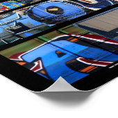 アートグラフィティポスターを見つけた ポスター (角)