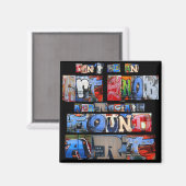 アートグラフィティマグネットを発見 マグネット (正面/裏面)