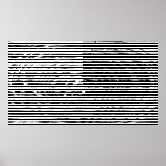 アートグランジ抽象芸術のランダム横線 ポスター (正面)