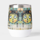 アートコラージュのレディ11 (背面)