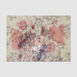 アートコラージュハート24デコページ 薄葉紙