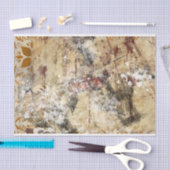 アートコラージュ背景の切り離し 薄葉紙 (クラフト)