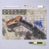 アートコラージュ音楽28デコページティッシュペーパー 薄葉紙 (クラフト)