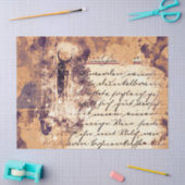 アートコラージュ13背景17x23デコページ 薄葉紙 (クラフト)