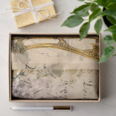 アートコラージュ15背景20x30デコページ 薄葉紙 (ギフト)