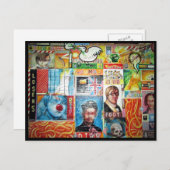 アートコラージュ ポストカード (正面/裏面)