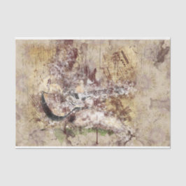 アートコラージュGuitar Music 33 Decopage 薄葉紙