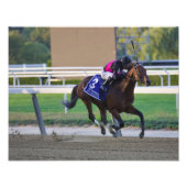 アートコレクターとルイス・サエスがウッドワードを捕らえる フォトプリント (正面)