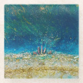 アートコースターズザ・パーフェクトウォーミングホリディギフト ガラスコースター (正面)