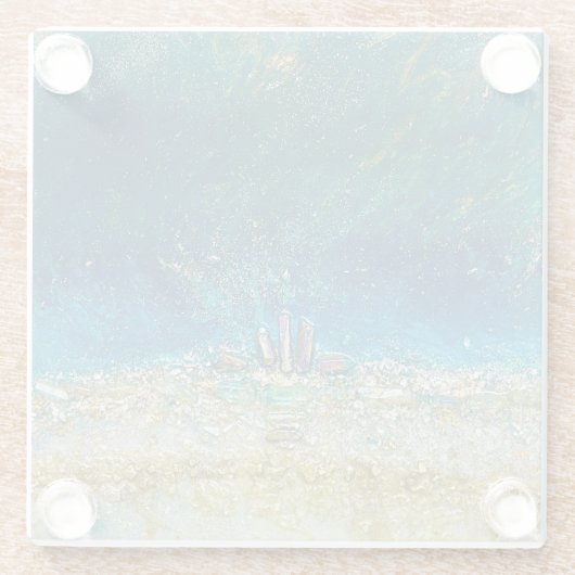 アートコースターズザ・パーフェクトウォーミングホリディギフト ガラスコースター (裏面)