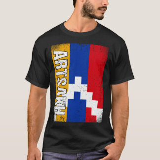 アートサキア国旗Artsakh Tシャツ