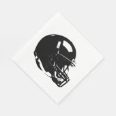 アートサッカーポップ・アートのヘルメット スタンダードランチョンナプキン (角)