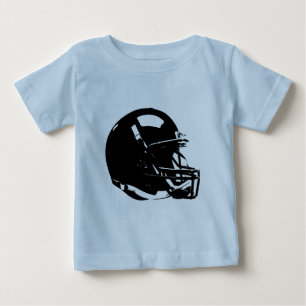 アートサッカーポップ・アートのヘルメット ベビーTシャツ