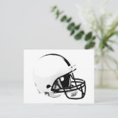 アートサッカーポップ・アートのヘルメット ポストカード (スタンド正面)