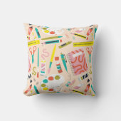 アートサプライオールオーバープリント クッション (正面)