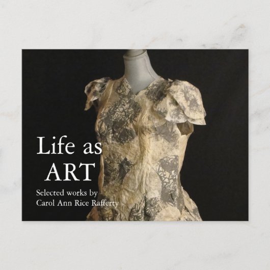 アートショー招待状はがき インビテーションポストカード (正面)