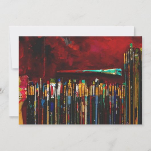 アートショー招待状 招待状 (正面)