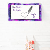 アートショー用のパーソナライズされたアートバナー 横断幕 (インサイチュ)