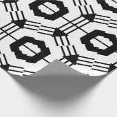 アートシームレスパターン。ヴィンテージ幾何学的背景 ラッピングペーパー (角)