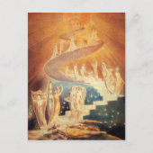 アートジェイコブスラダーウィリアム・ブレイク ポストカード (正面)