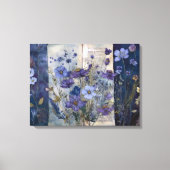 アートジャーナルページ:色あせたブルース キャンバスプリント (正面)