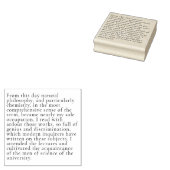 アートジャーナル切手:フランケンシュタイン ラバースタンプ (押印)