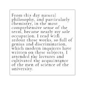 アートジャーナル切手:フランケンシュタイン ラバースタンプ (インプリント)