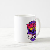 アートスカルとバーンアウト コーヒーマグカップ (正面右)