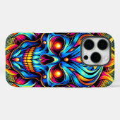 アートスカル電話ケース Case-Mate iPhoneケース (裏面 (横))