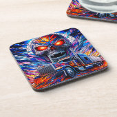 アートスカル コースター (左側)