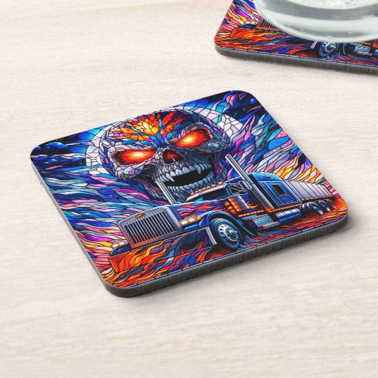 アートスカル コースター (左側)