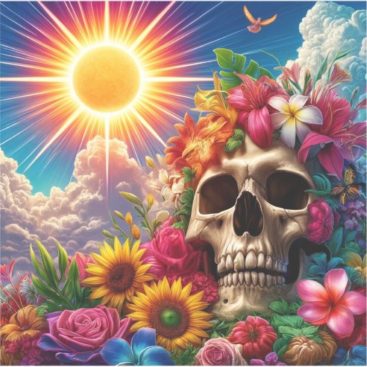 アートスカル シール (正面)