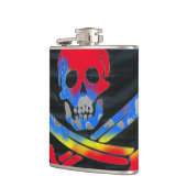 アートスカル フラスク (左)