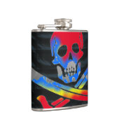 アートスカル フラスク (右)