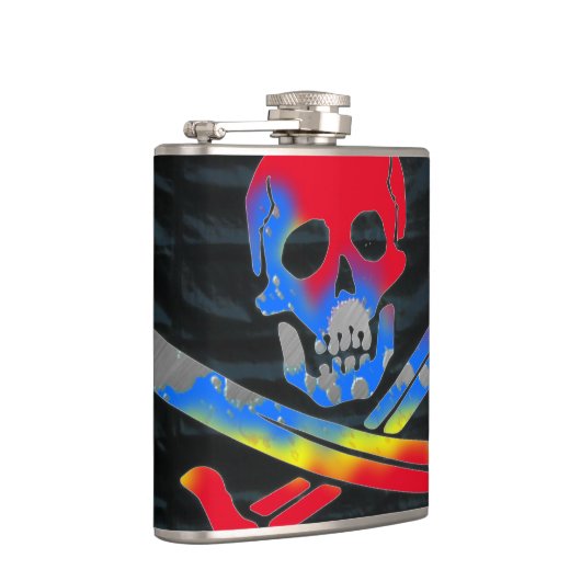 アートスカル フラスク (右)