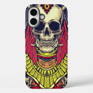 アートスカル iPhone 16 PLUSケース