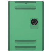 アートスクールロッカーおもしろい記憶マンガ クリップボード (裏面)