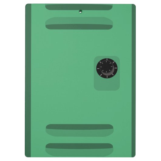 アートスクールロッカーおもしろい記憶マンガ クリップボード (裏面)